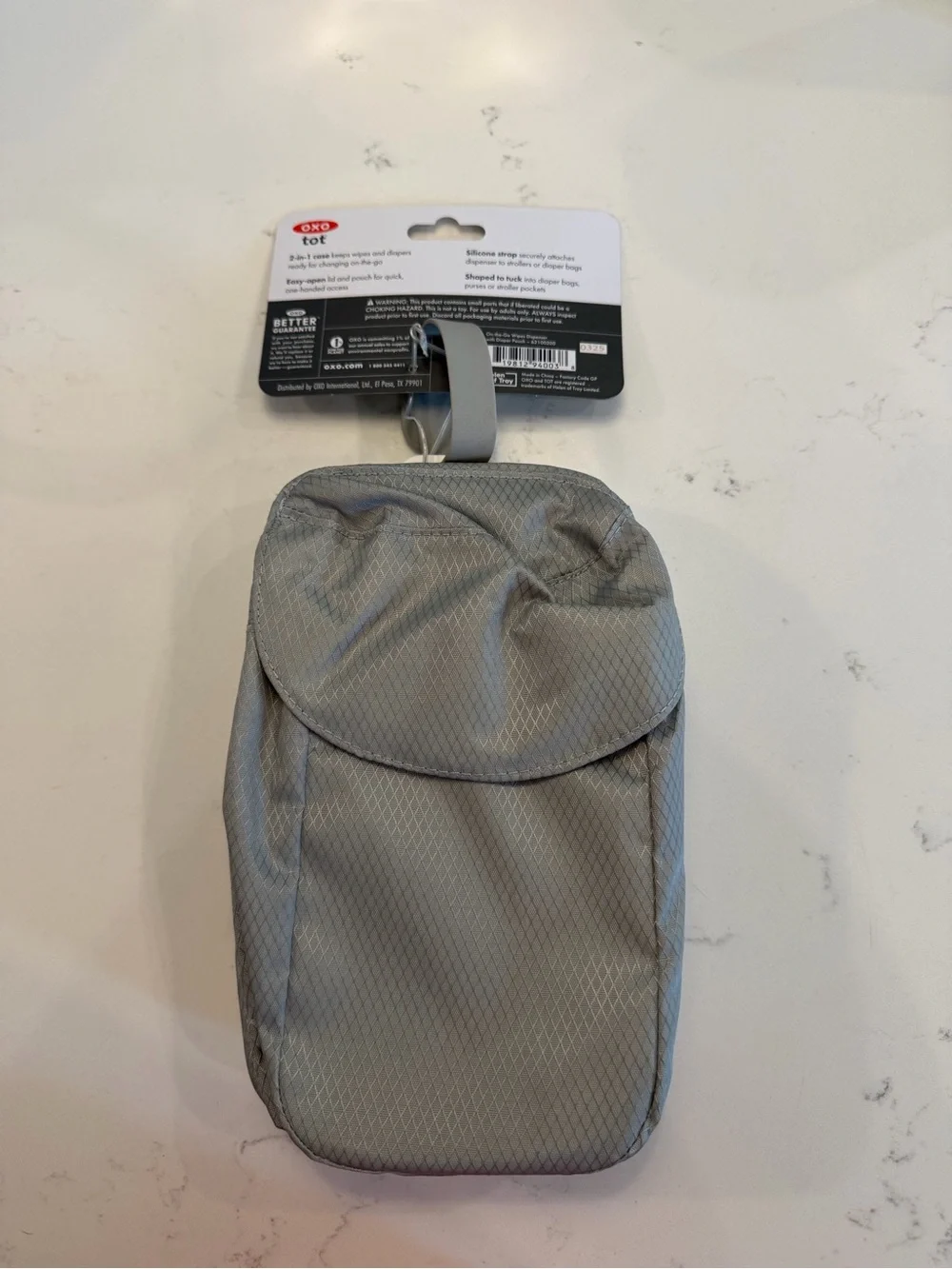 OXO Tot On The Go Baby Wipes Holder with Diaper Pouch